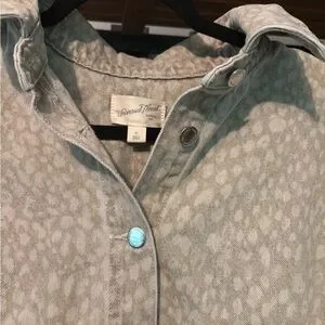 Universal Thread Tan Button-Up dress